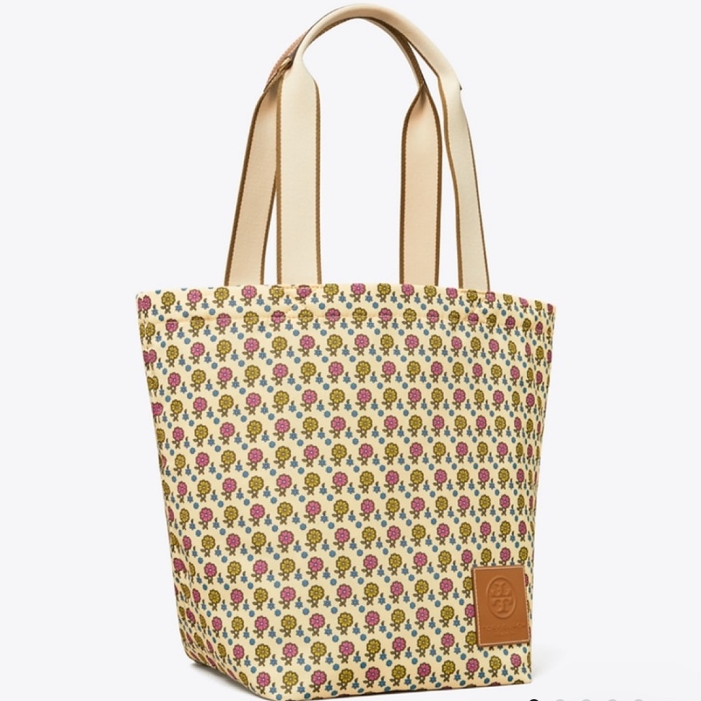 ♦️♦️Tory Burch FLASHSALE Ella Printed Canvas Tote NWT
